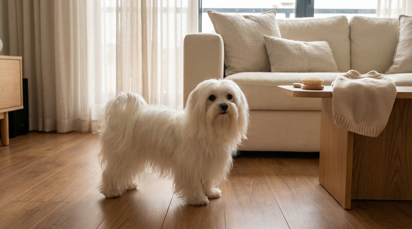Chien bichon maltais prix, caractère, entretien et particularités