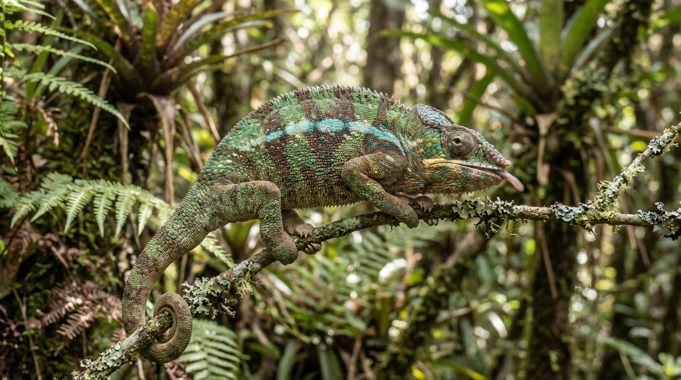 Le caméléon tout savoir sur ce reptile fascinant