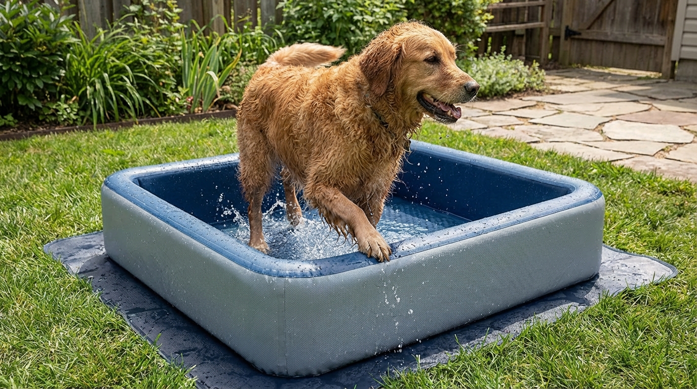 Piscine pour chien choisir un modèle résistant et sûr