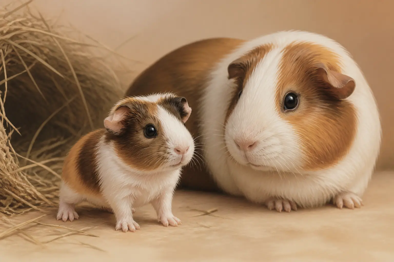 Bébé cochon d’Inde : les repères essentiels dès la naissance