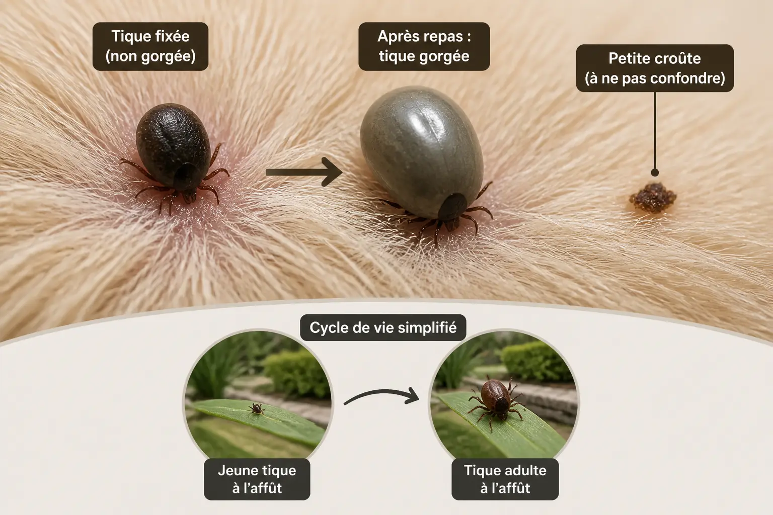Tiques et chiens : l’essentiel à connaître