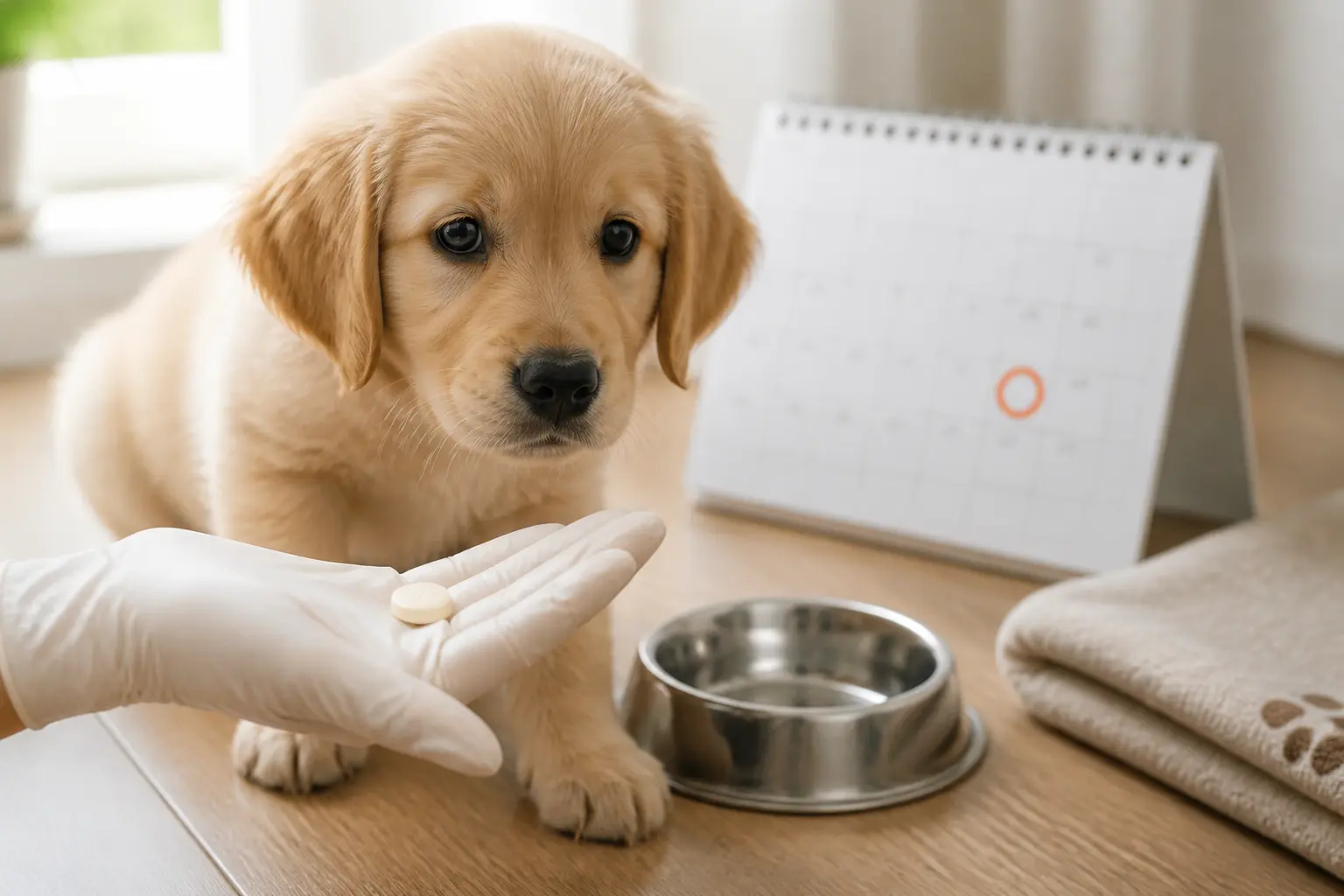 Vermifuge chiot : pourquoi il faut commencer tôt