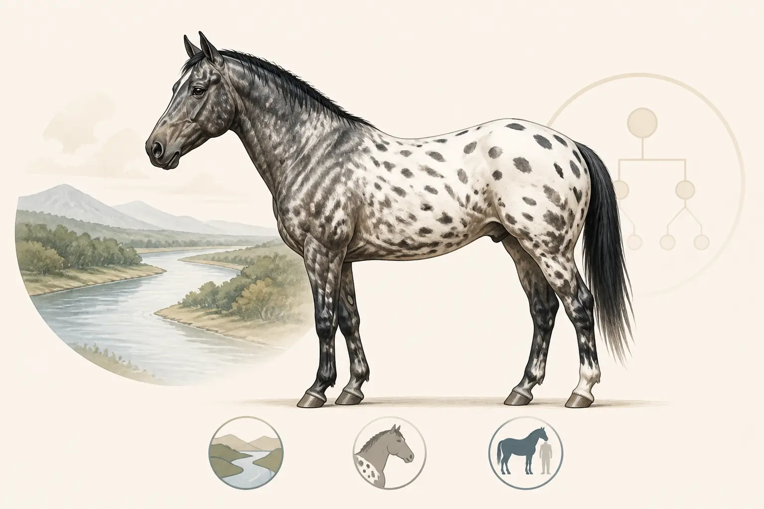 Qu’est-ce qu’un Appaloosa ? Repères pour bien partir