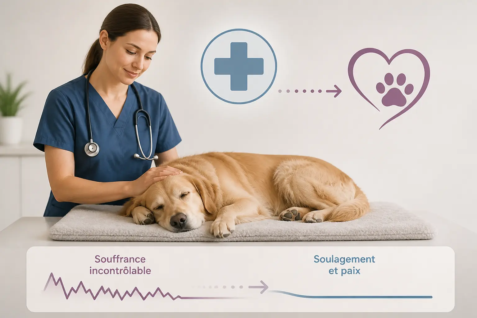 Comprendre ce qu’est l’euthanasie vétérinaire chez le chien
