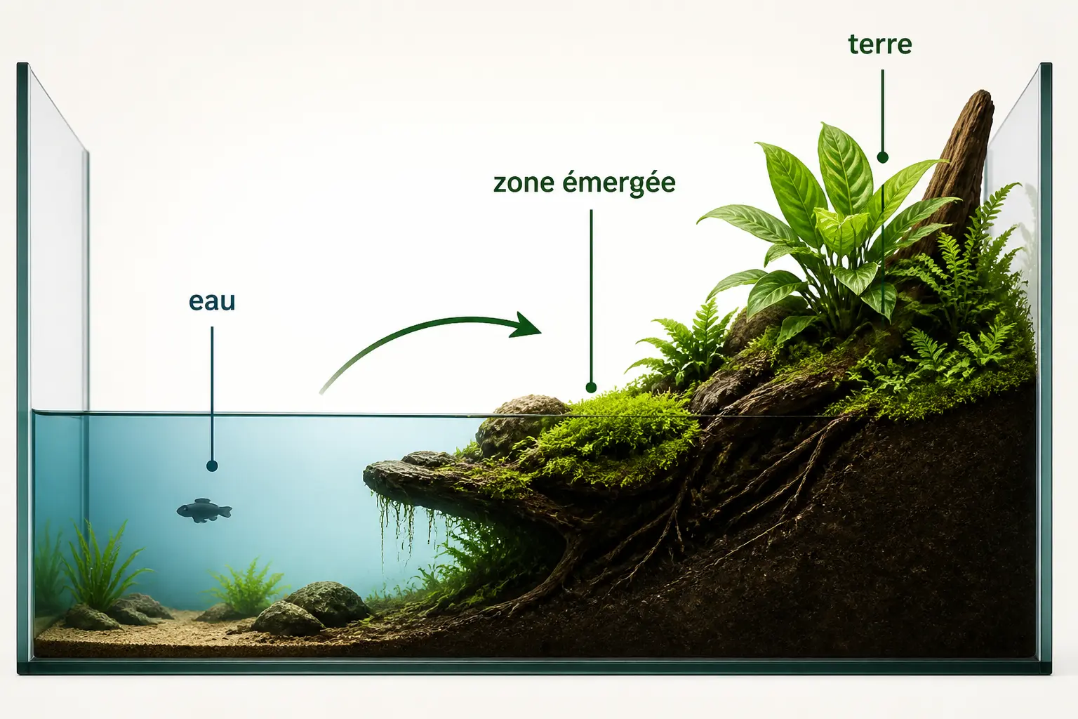 Qu’est-ce qu’un paludarium ? Comprendre l’idée et les vraies différences