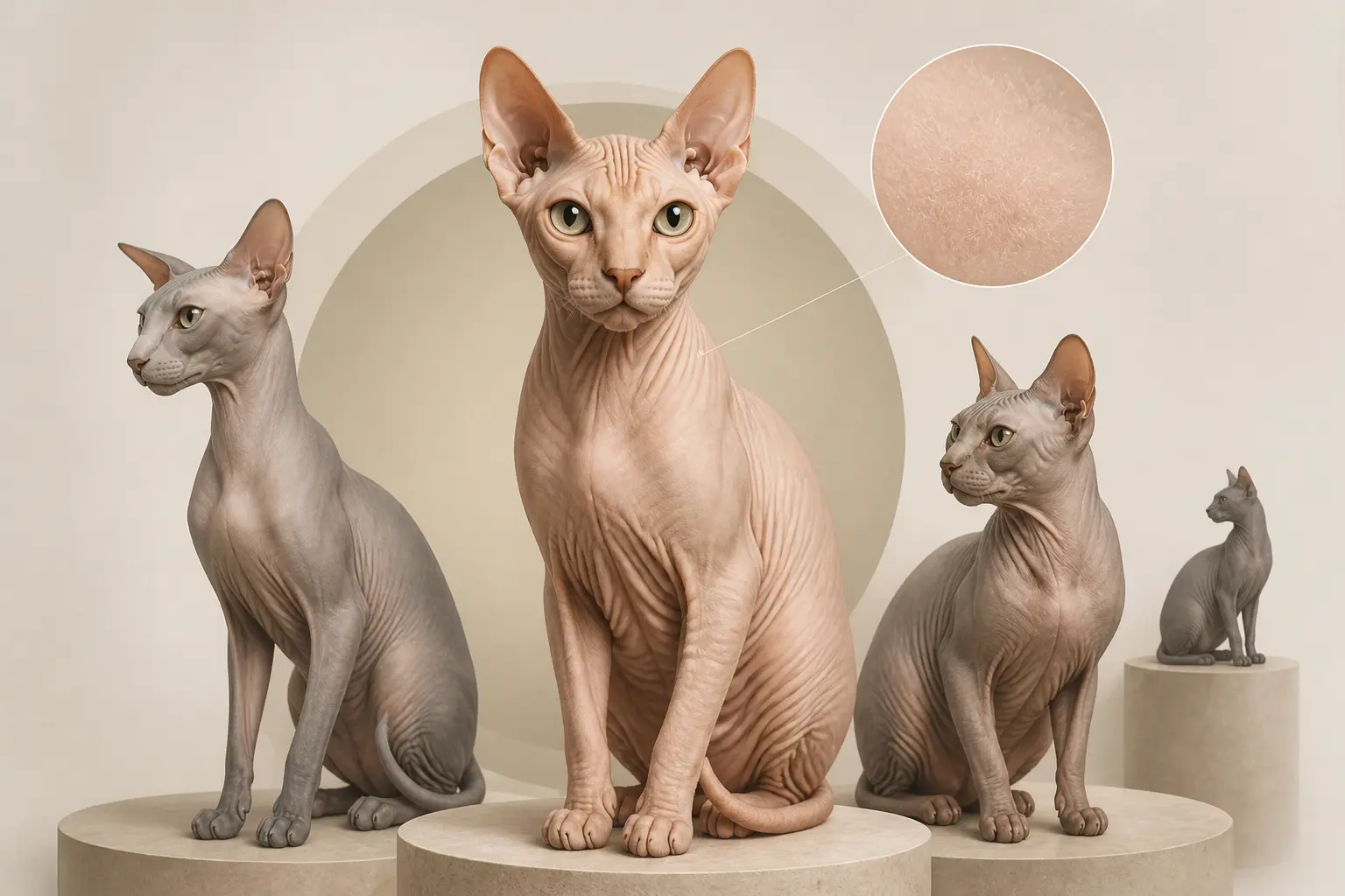 Quelle race de chat n’a pas de poils ? Réponse rapide