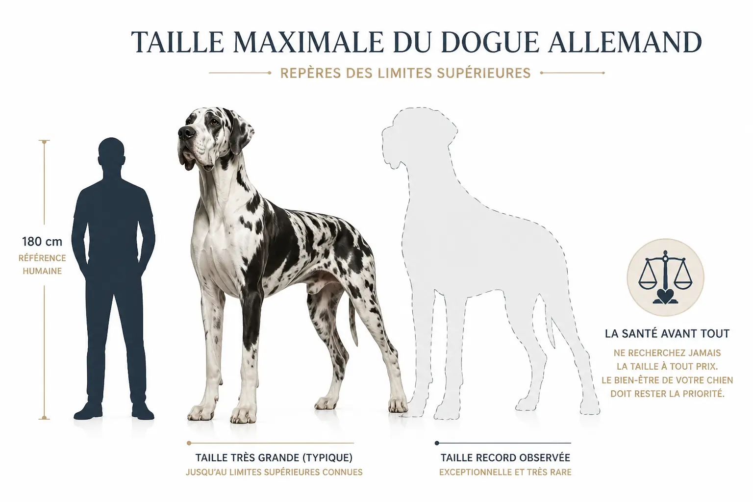 Jusqu’où peut grandir ce chien géant ?