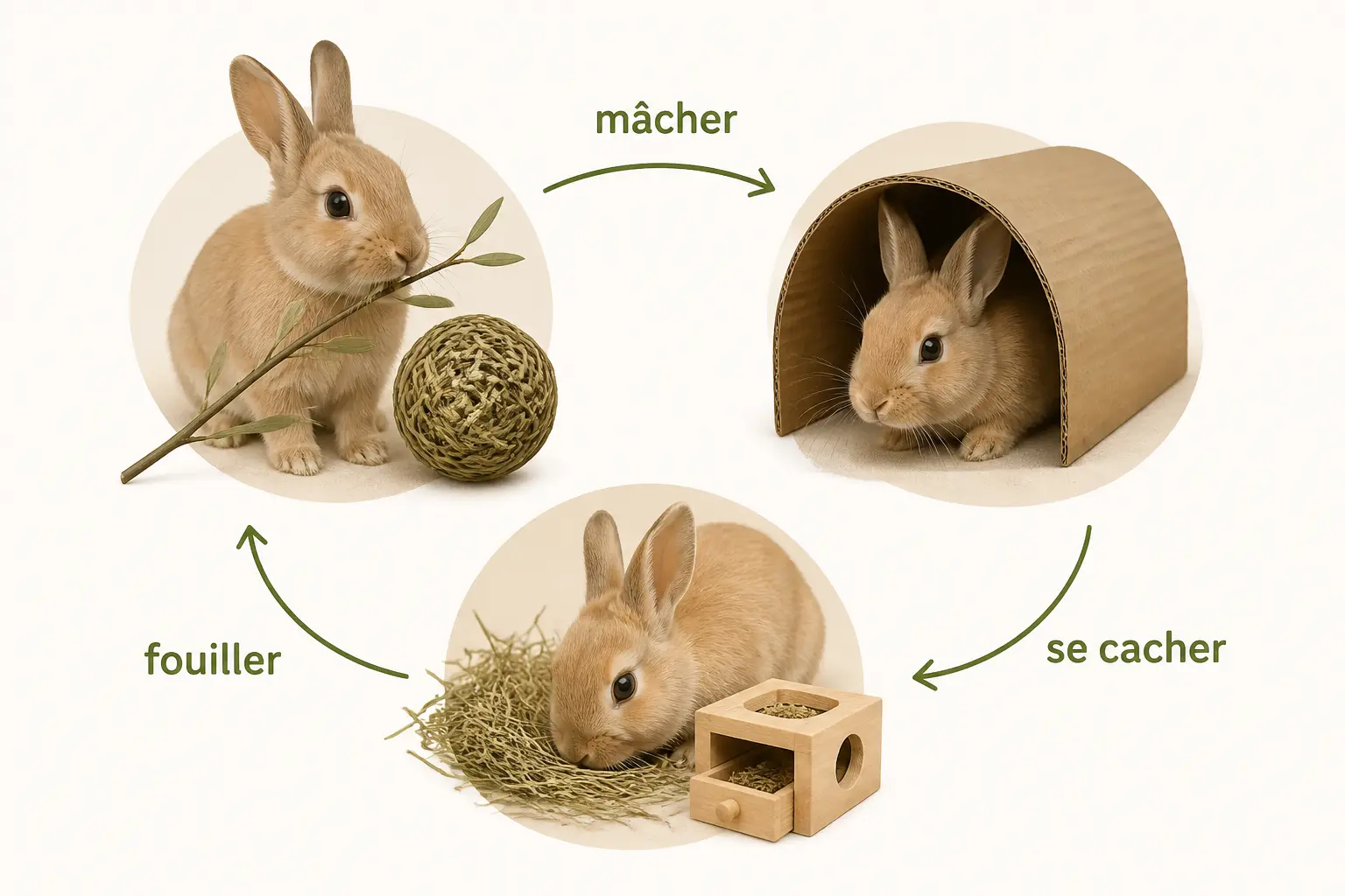 Quel jouet pour lapin répond vraiment à son besoin du moment ?