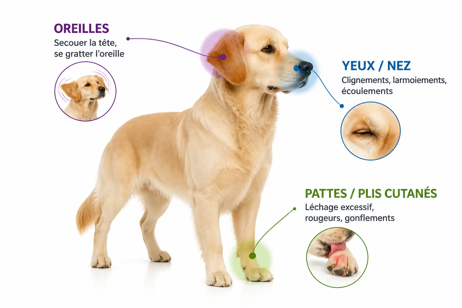 Mon chien a peut-être un épillet : les signes d’alerte selon la zone touchée