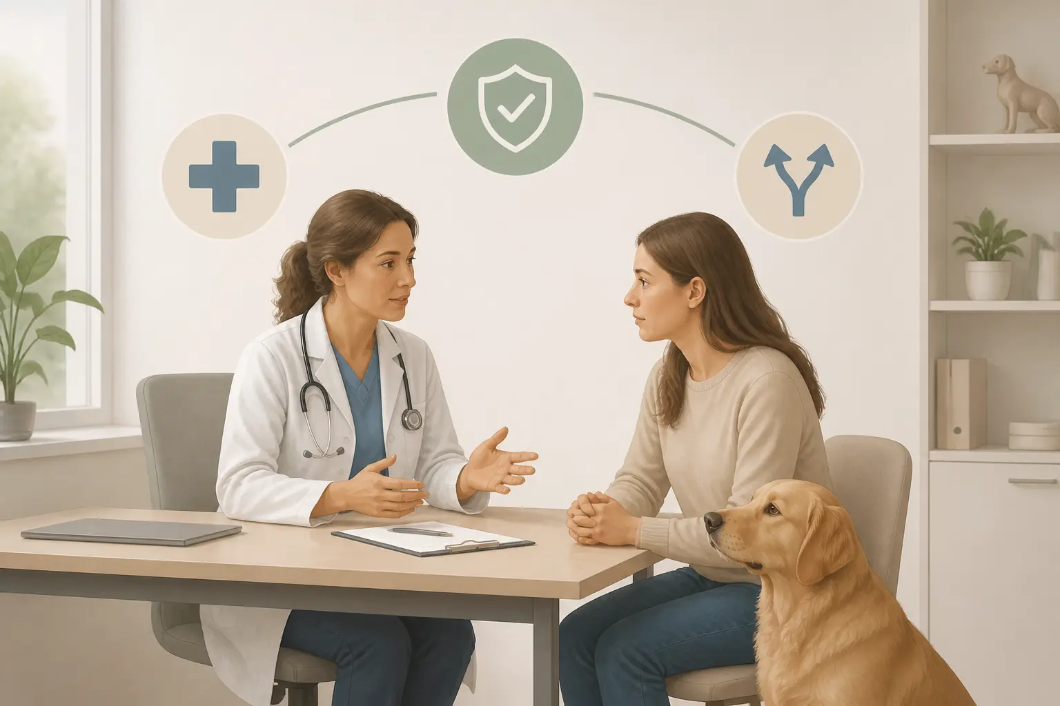 Décider avec le vétérinaire : cadre médical, légal et éthique