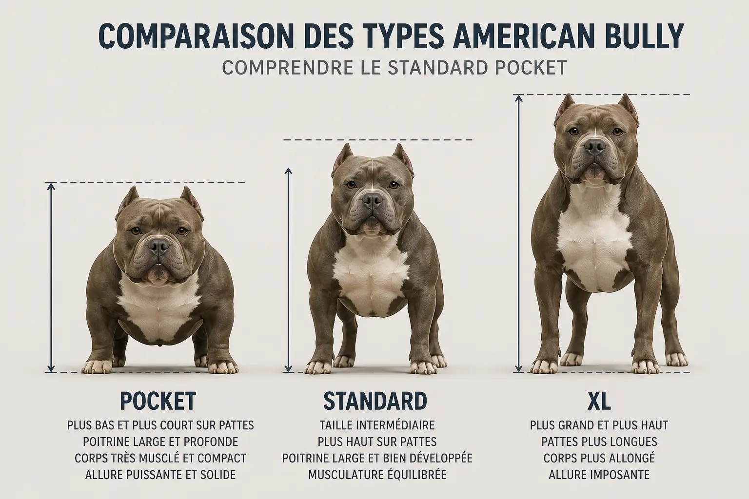 American Bully Pocket : définition, taille et standard