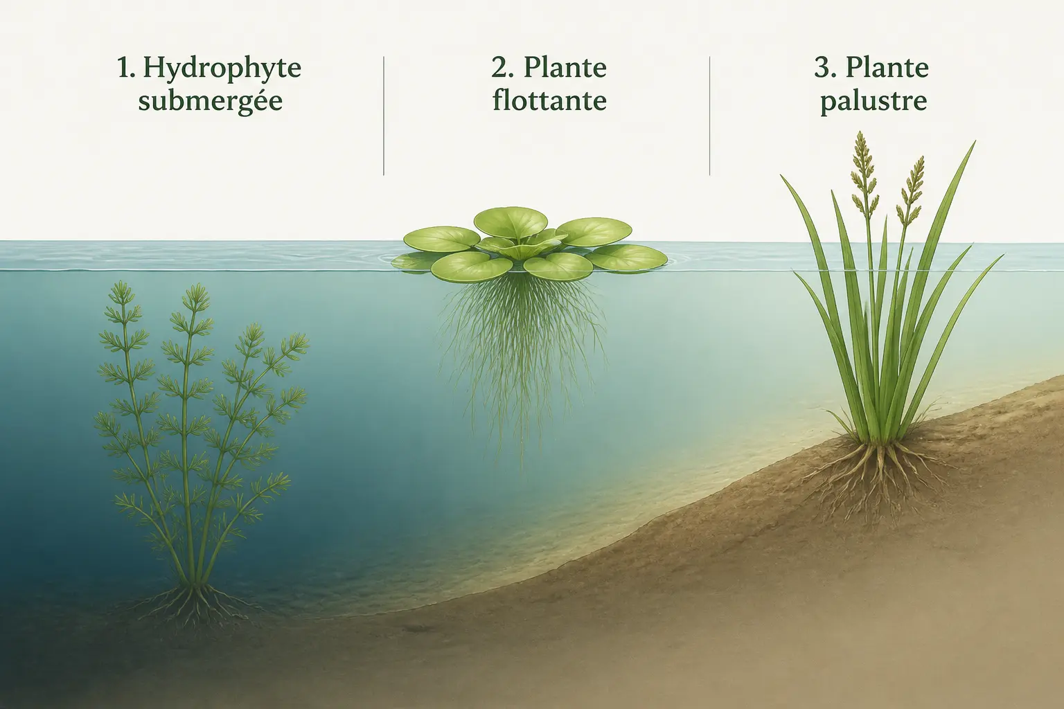 Qu’est-ce qu’une plante aquatique, au juste ?