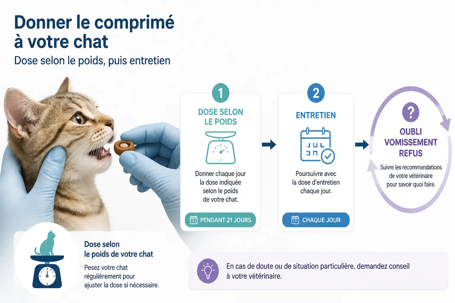 Posologie et prise : comment donner ce corticoïde sans se tromper