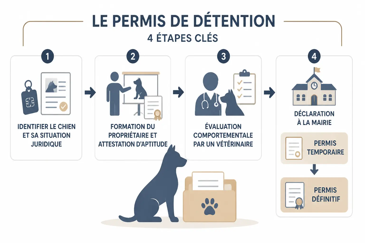 Permis de détention : les démarches pas à pas sans se tromper