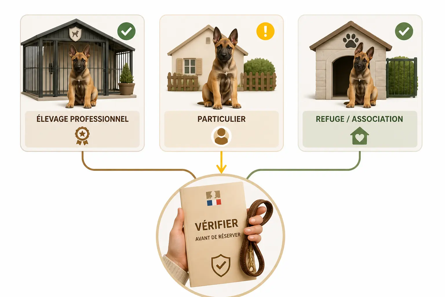 Où adopter ou acheter un berger belge malinois en France sans vous tromper ?