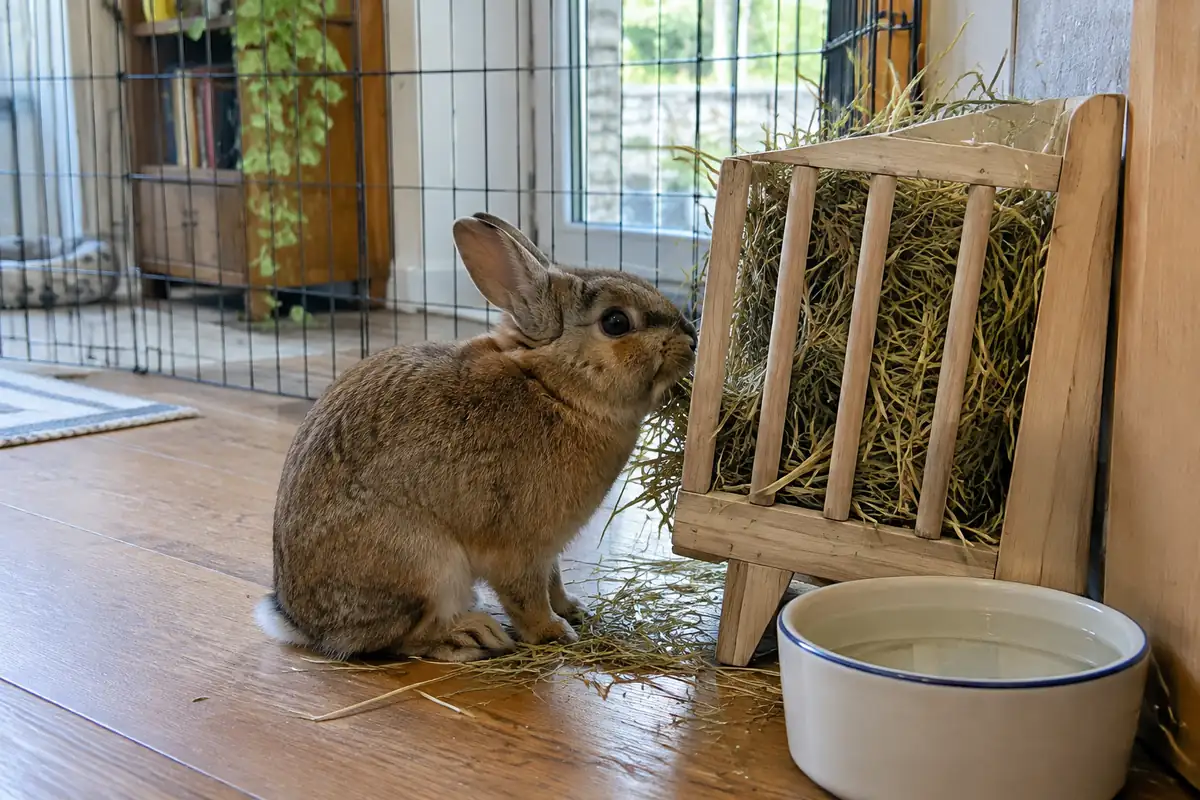 Alimentation du lapin : la ration par kilo, et le signe qui doit faire appeler